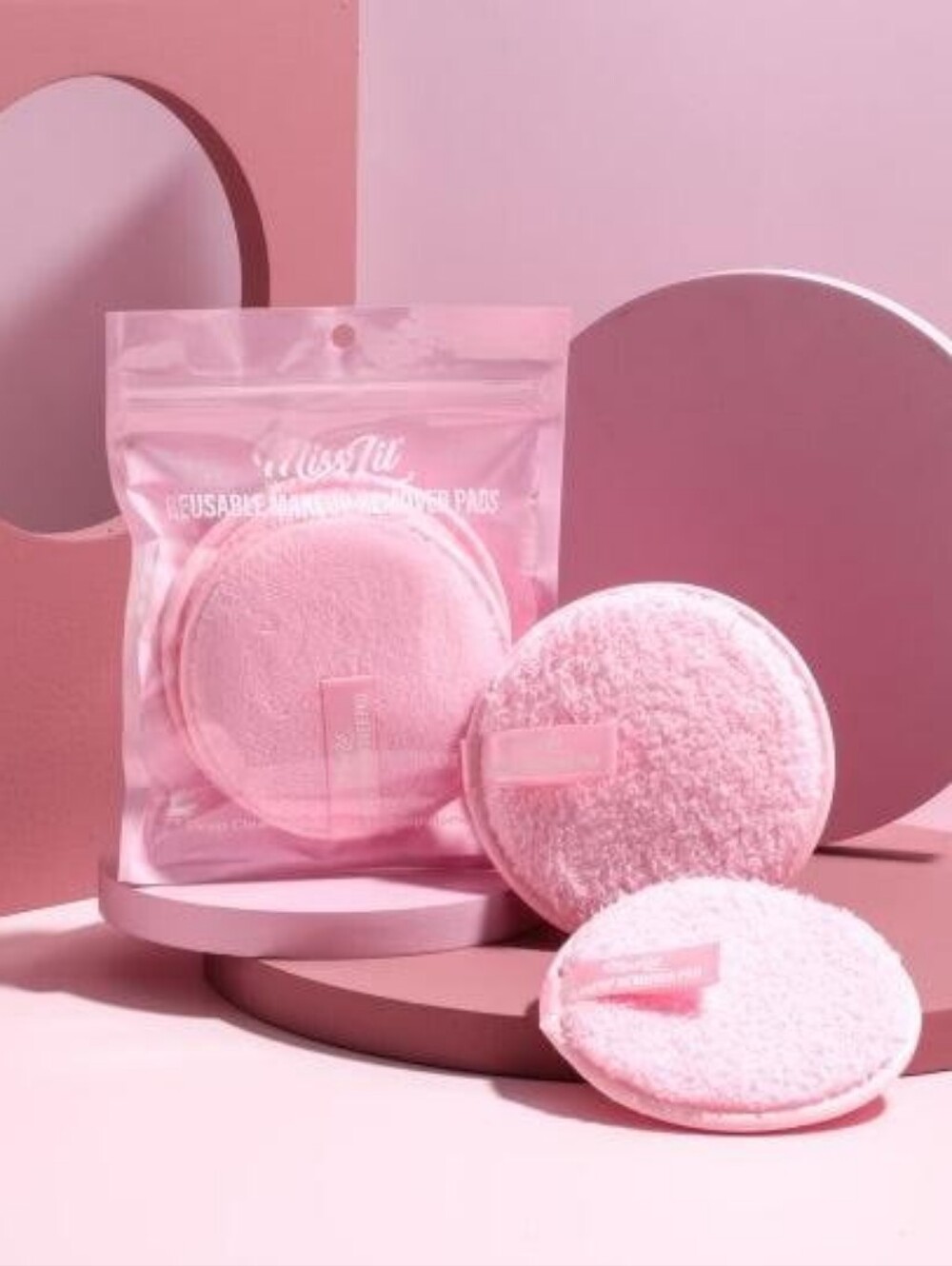 Miss Lil Reusable Makeup Remover Pads 2 Pack